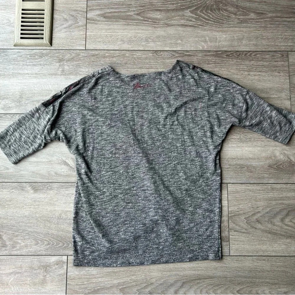 Desigual Regina Criss Cross Front Pullover Jumper Shirt - Picture 11 of 13